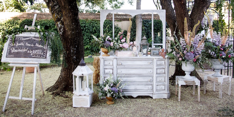 Boda vintage decoracion